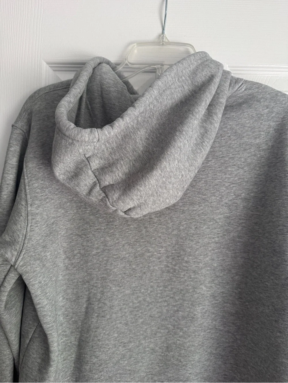 Adidas Men’s Gray Originals Trefoil Pullover Hoodie, Athletic Top - Picture 8 of 10